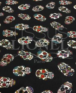 Tissu Burlington calavera