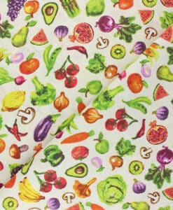 Tissu coton fruit