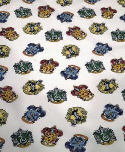 Tissu coton Harry Potter animé
