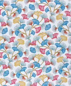 Tissu coton imprimé aphrodite blanc