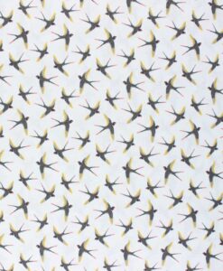 Tissu coton imprimé vol d'oiseau