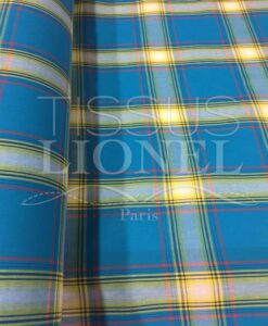 Tissu coton madras 060