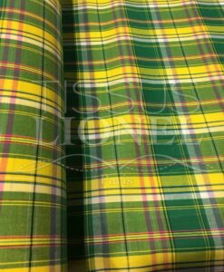 Tissu coton madras 064