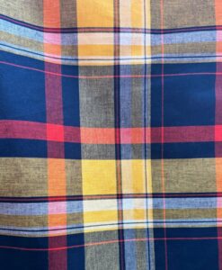 Tissu coton madras 111