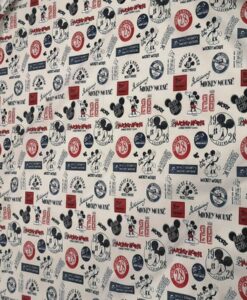 Tissu coton Mickey Mouse Walt Disney