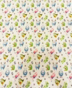 Tissu coton monster