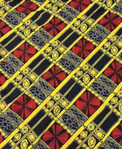 Tissu coton wax imprimé 21