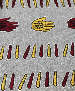 Tissu coton wax imprimé 22