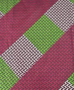 Tissu coton wax imprimé 23