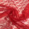 Tissu dentelle lorna rouge