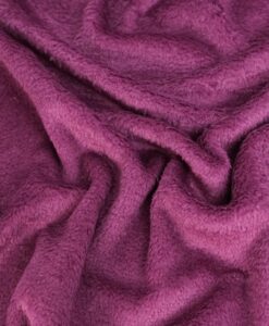 Alternative view of Tissu doudou prune