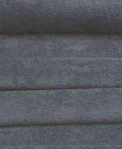 Tissu eponge anthracite