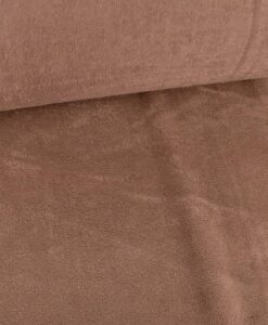 Tissu éponge bambou chataigne