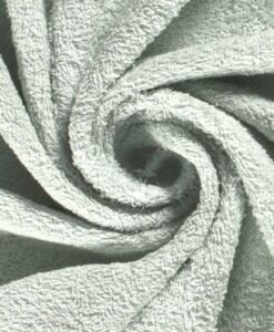 Tissu éponge menthe