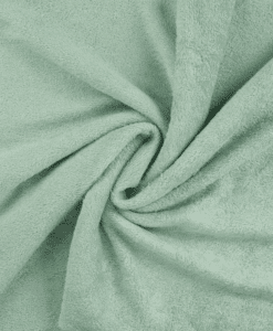 Tissu éponge bambou vert pâle