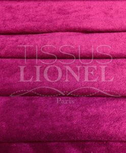 Tissu eponge lilas