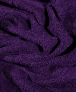Tissu éponge violet