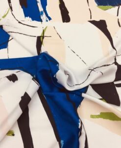 Tissu polyester abstrait