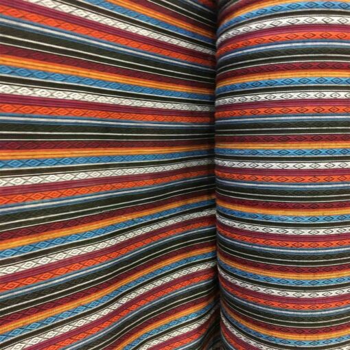 Tissu poncho mexicain 015