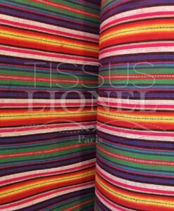 Tissu poncho mexicain 016
