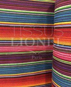 Tissu poncho mexicain 018