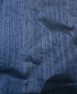 Alternative view of Tissu soie shantung marine