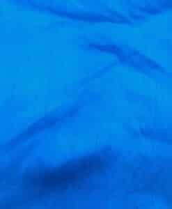 Alternative view of Tissu soie shantung bleu royal