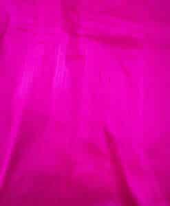 Alternative view of Tissu soie shantung fuchsia