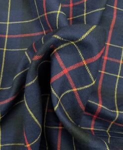 Tissu tartan ecossais 100% laine crieff