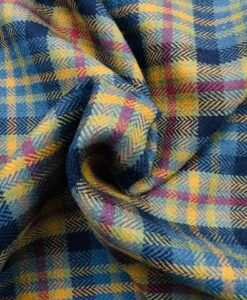 Tissu tartan ecossais 100% laine falkirk