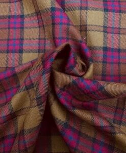 Tissu tartan ecossais 100% laine kirkcudbright