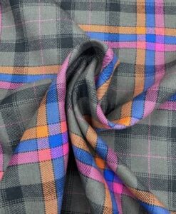 Tissu tartan ecossais 100% laine kirkwall