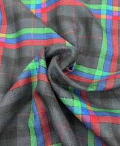 Tissu tartan ecossais 100% laine pitlochry