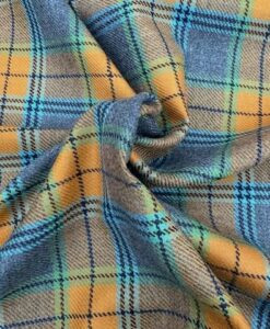 Tissu tartan ecossais 100% laine st andrews