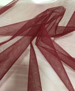 TULLE SOUPLE BORDEAUX