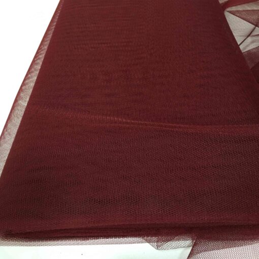 TULLE SOUPLE BORDEAUX – Image 2