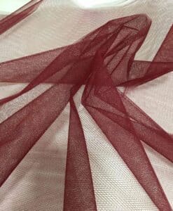 TULLE SOUPLE BORDEAUX
