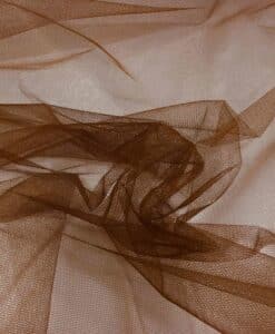 Tulle raide noisette