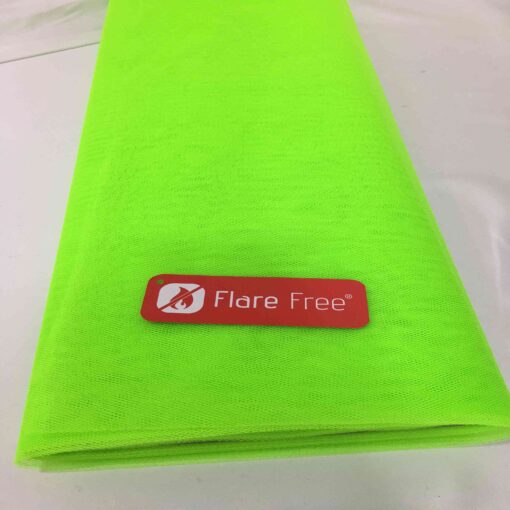 TULLE RAIDE VERT FLUO – Image 2