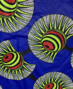Tissu wax africain oeil
