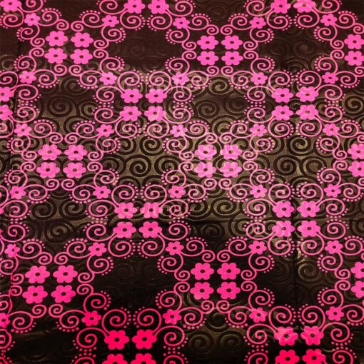Tissu wax kaleidoscope fleuris