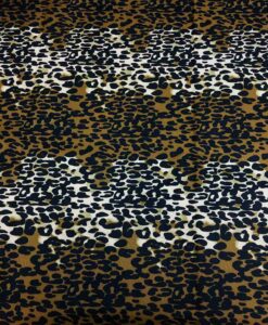 Tissu wax leopard