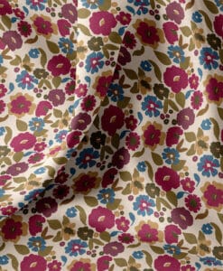 Tissus coton imprimé jany camel