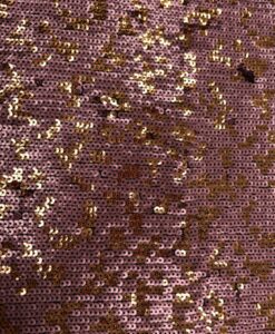 Alternative view of Tissus sequin cuivre bronze