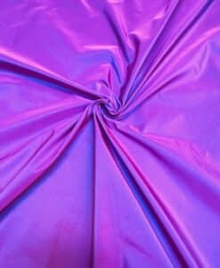 Tissus taffetas fuschia bleu