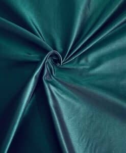 Tissus taffetas noir vert