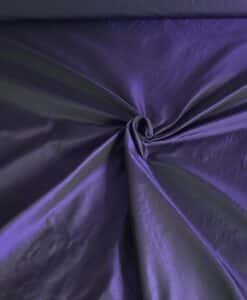 Tissus taffetas noir violet