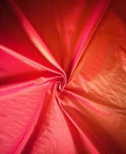 Tissus taffetas rouge orange