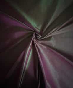 Tissus taffetas vert bordeaux
