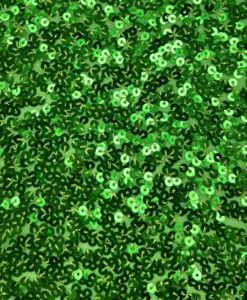Alternative view of Tulle extensible à sequin vert brazil